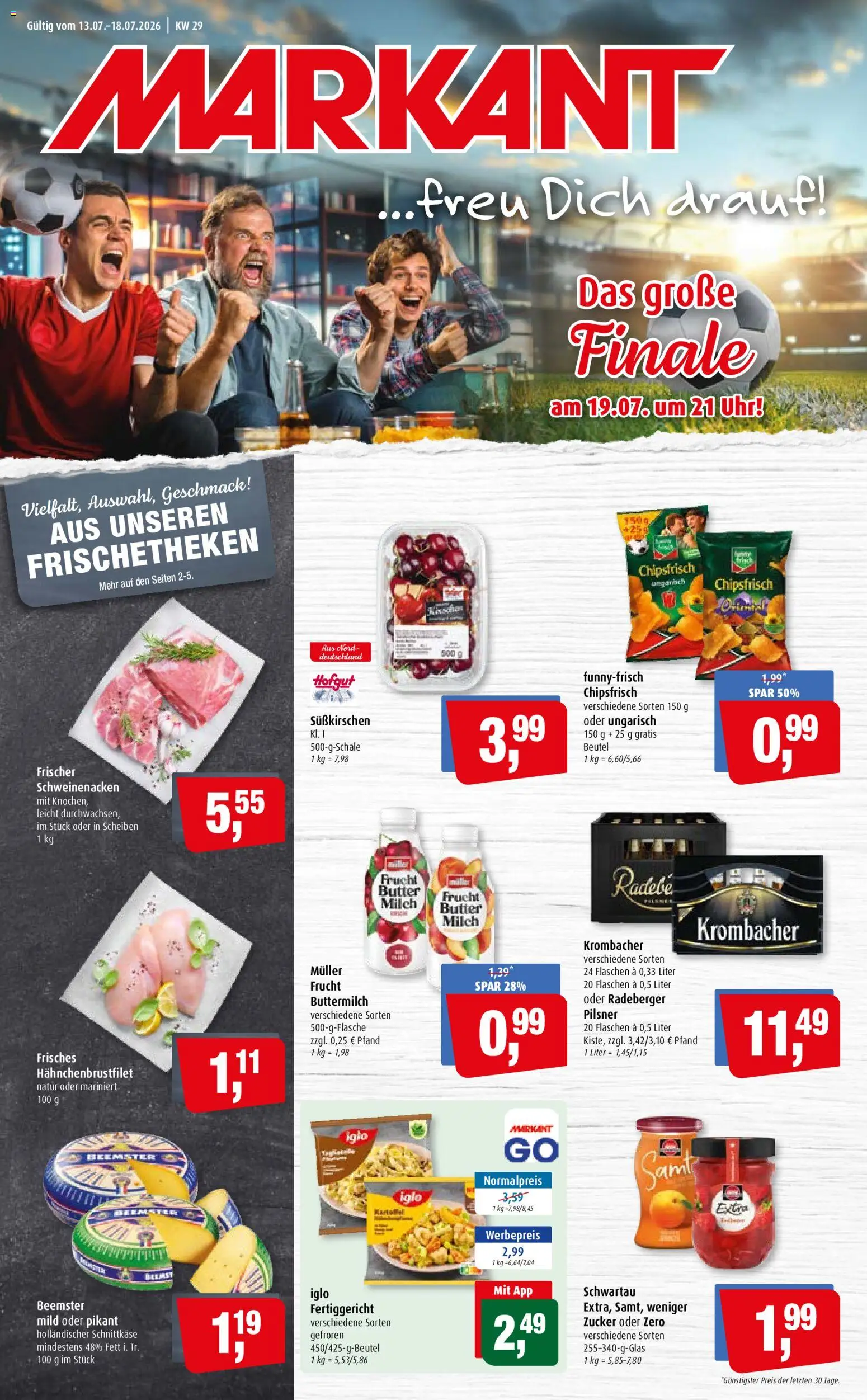 Vorschau von dem Prospekt des Geschäftes Markant, gültig ab dem 13.07.2026