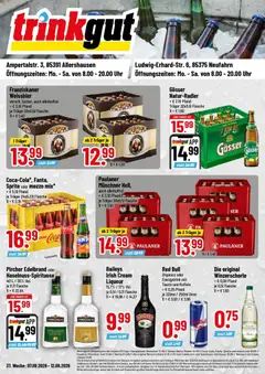 Vorschau von dem Prospekt des Geschäftes Trinkgut, gültig ab dem 07.09.2026