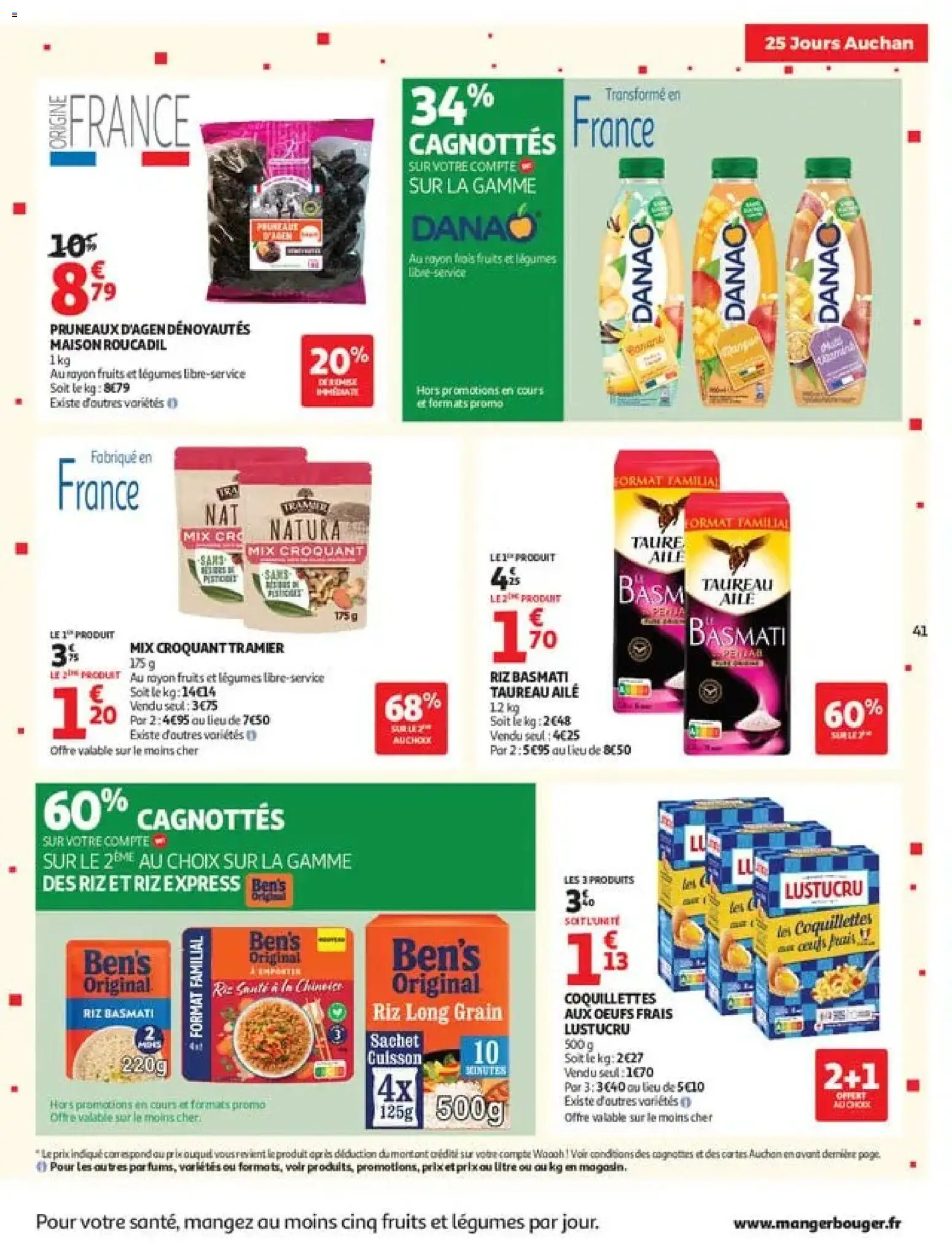 Prévisualisation de Auchan 25 jours 2 hypers du magasin Auchan formulaire valide 03/11/2026