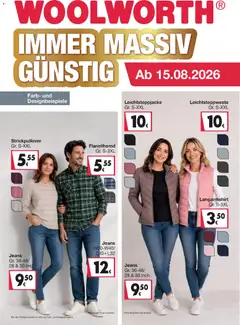 Vorschau von dem Prospekt des Geschäftes Woolworth, gültig ab dem 15.08.2026
