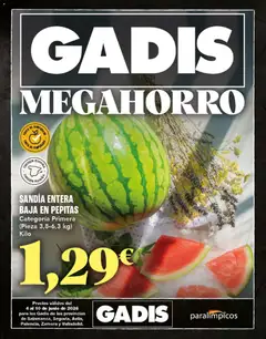 Vista previa del folleto de la tienda Gadis válido desde el 04/06/2026 