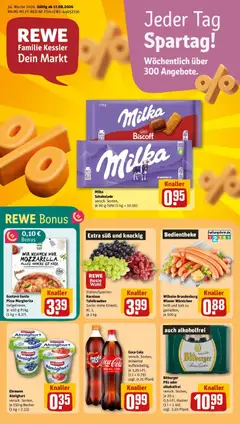 Vorschau von dem Prospekt des Geschäftes Rewe, gültig ab dem 17.08.2026