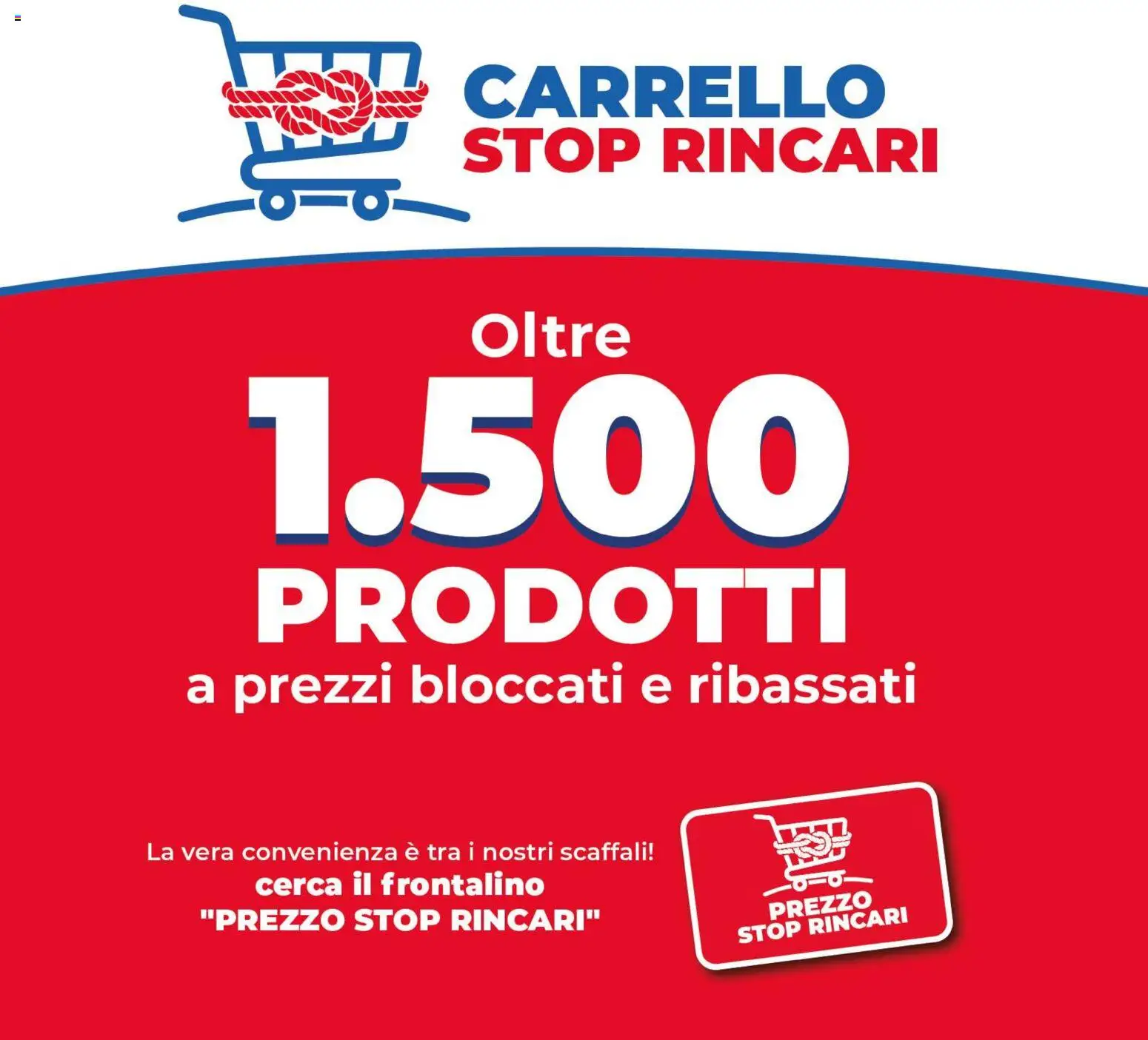 Anteprima dell'opuscolo DEM volantino Carrello Stop Rincari dal negozio DEM valido da 19/10/2026 - Carrello