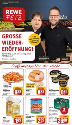 Vorschau von dem Prospekt des Geschäftes Rewe, gültig ab dem 12.10.2026
