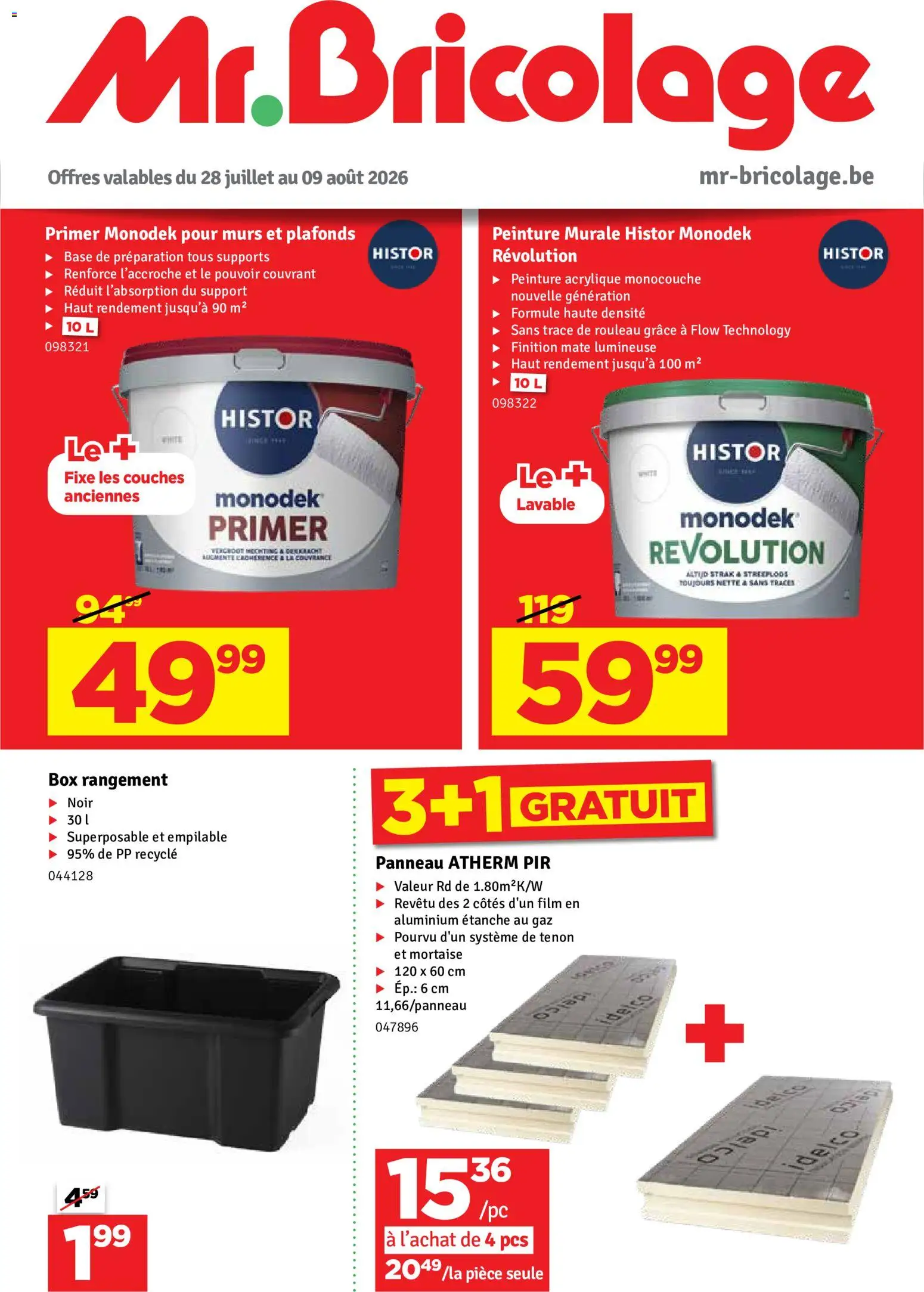 Voorbeeld van Mr Bricolage Folder / Publicité van winkel Mr Bricolage geldig vanaf 28/07/2026 - Box