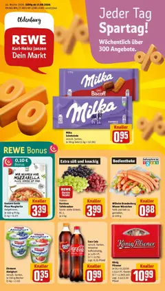 Vorschau von dem Prospekt des Geschäftes Rewe, gültig ab dem 17.08.2026