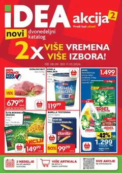 Pregled Idea kataloga - važi od 28.09.2026
