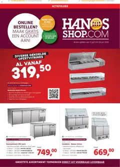 Voorbeeld van Hanos folder - Shop folder van winkel Hanos geldig vanaf 13-07-2026