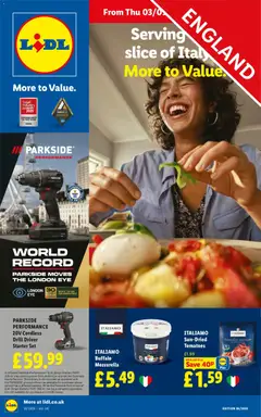 Preview of Lidl Weekly offers Lidl valid from 03/09/2026