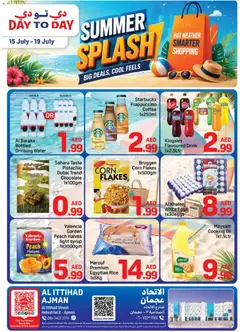 Preview of the catalogue Day to Day catalogue summer splash of store Day to Day valid from 15 Jul, 2026