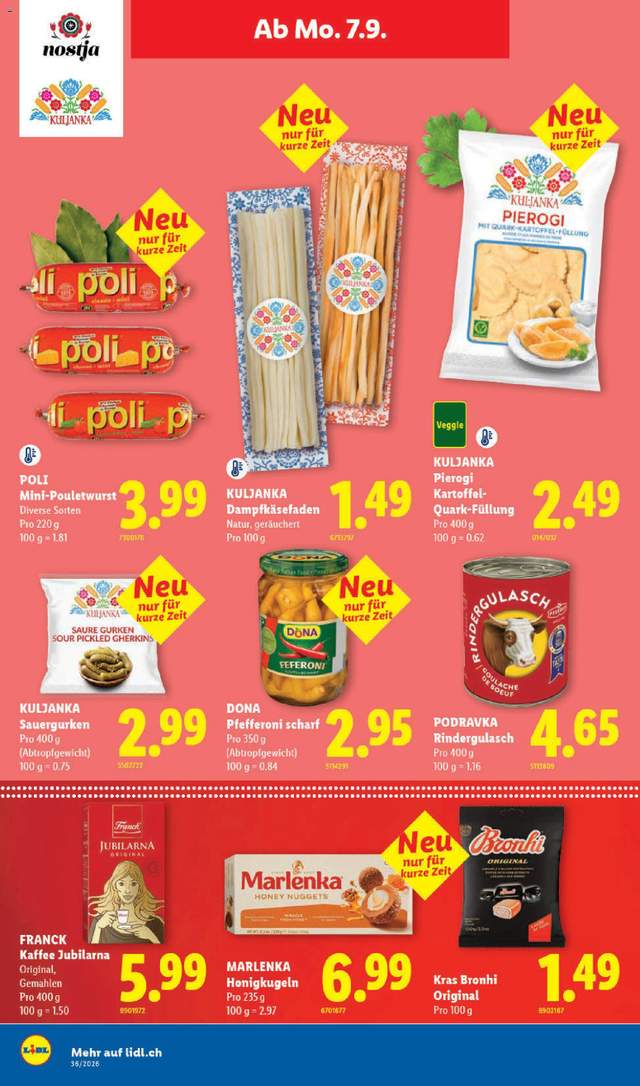 Neue Lidl Aktionen ab 03.09.