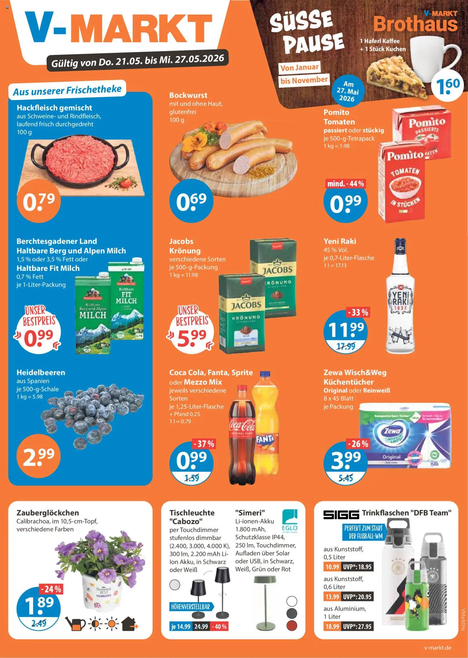 Vorschau von dem Prospekt des Geschäftes V-Markt, gültig ab dem 21.05.2026
