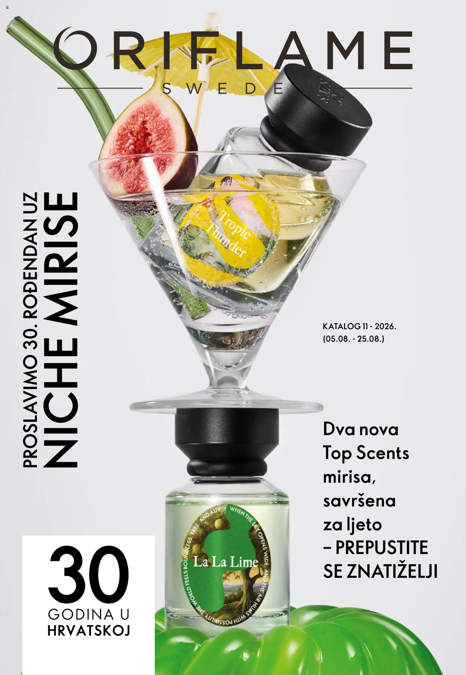 Pregled letka Oriflame Katalog trgovine Oriflame vrijedi od 05.08.2026