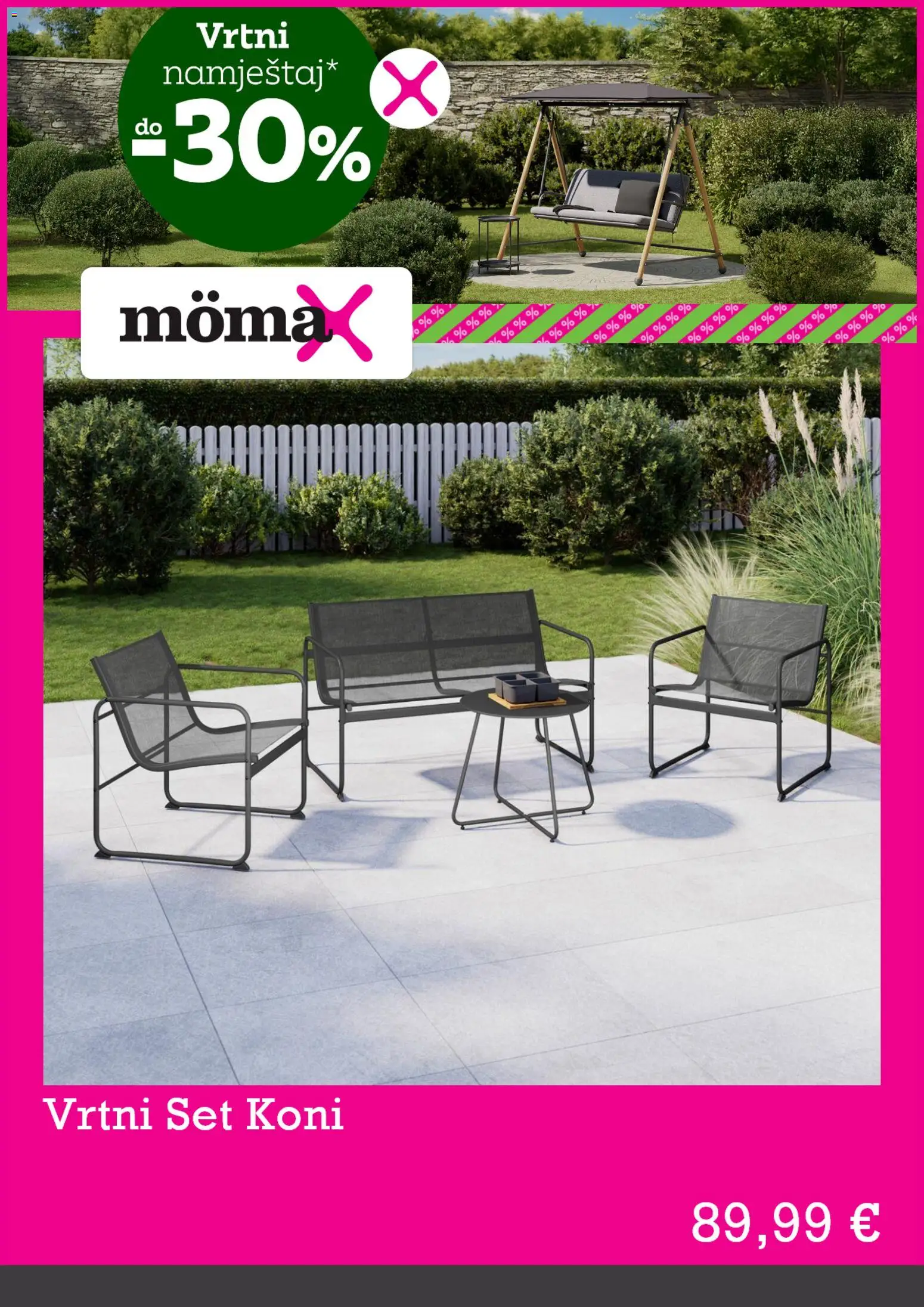 Pregled letka Mömax Katalog trgovine Mömax vrijedi od 03.06.2026