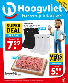Voorbeeld van Hoogvliet folder van winkel Hoogvliet geldig vanaf 30-09-2026