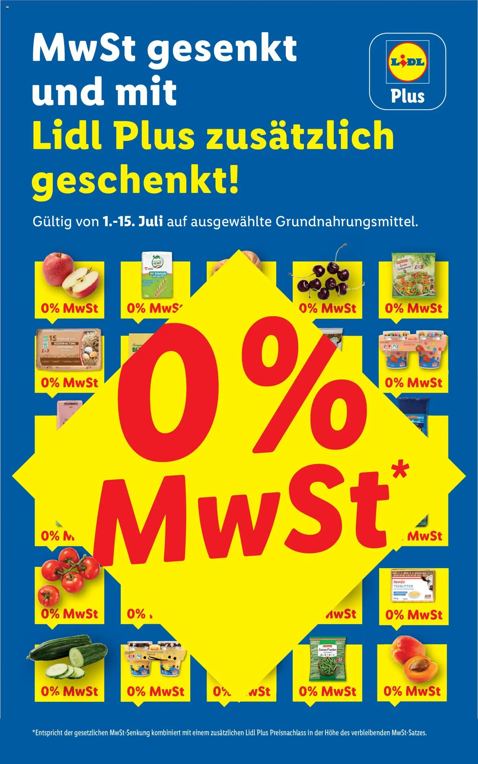 Vorschau der Angebote: Lidl Lidl 0% MwSt gültig ab 01.07.2026