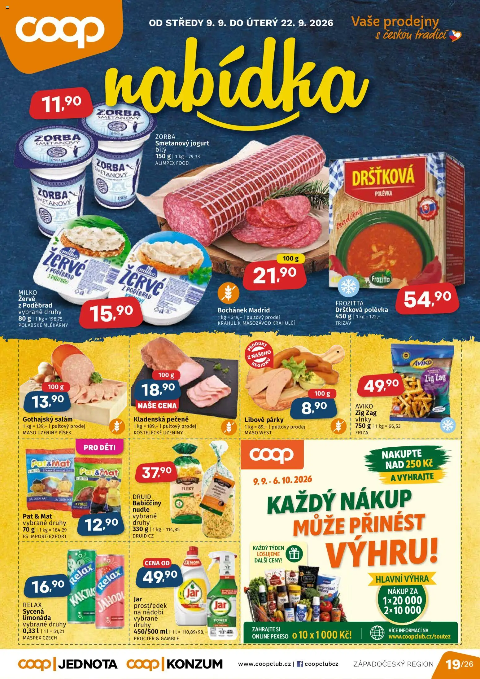 Náhled nabídky: Coop Coop leták platný od 09.09.2026