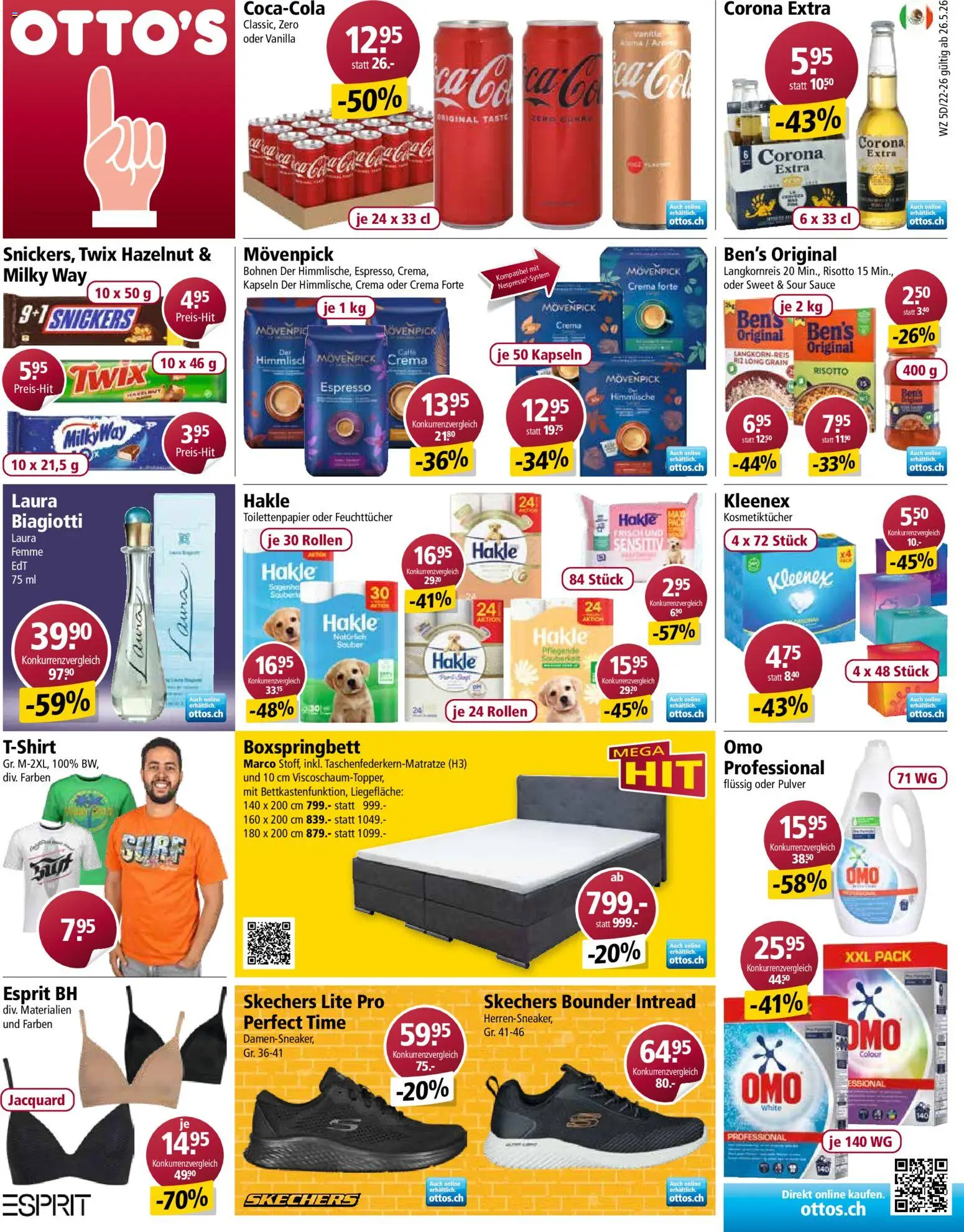 Vorschau des Merkblatts Otto's aktionen vom Shop Otto's gültig von 26.05.2026 bis 01.06.2026