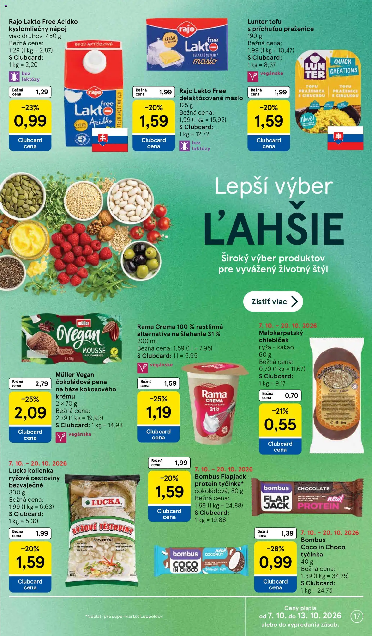 Náhľad Tesco letáku platného od 07.10.2026