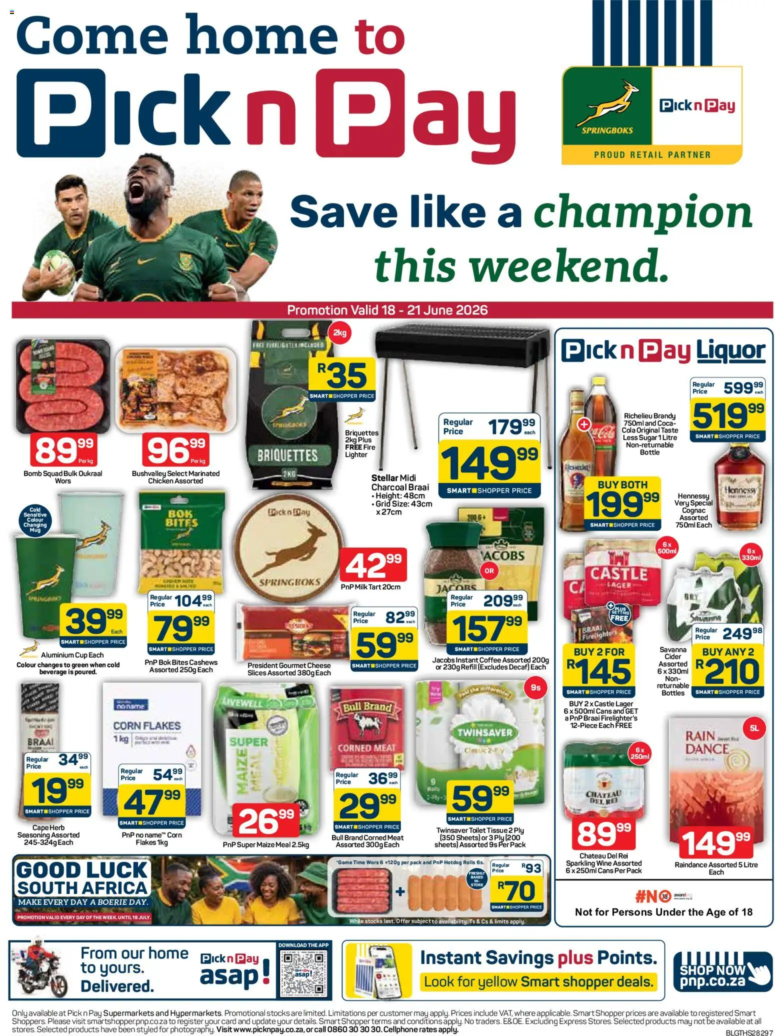 Preview of Pick n Pay flyer valid from 18/06/2026