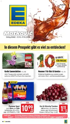 Vorschau von dem Prospekt des Geschäftes Edeka, gültig ab dem 12.10.2026