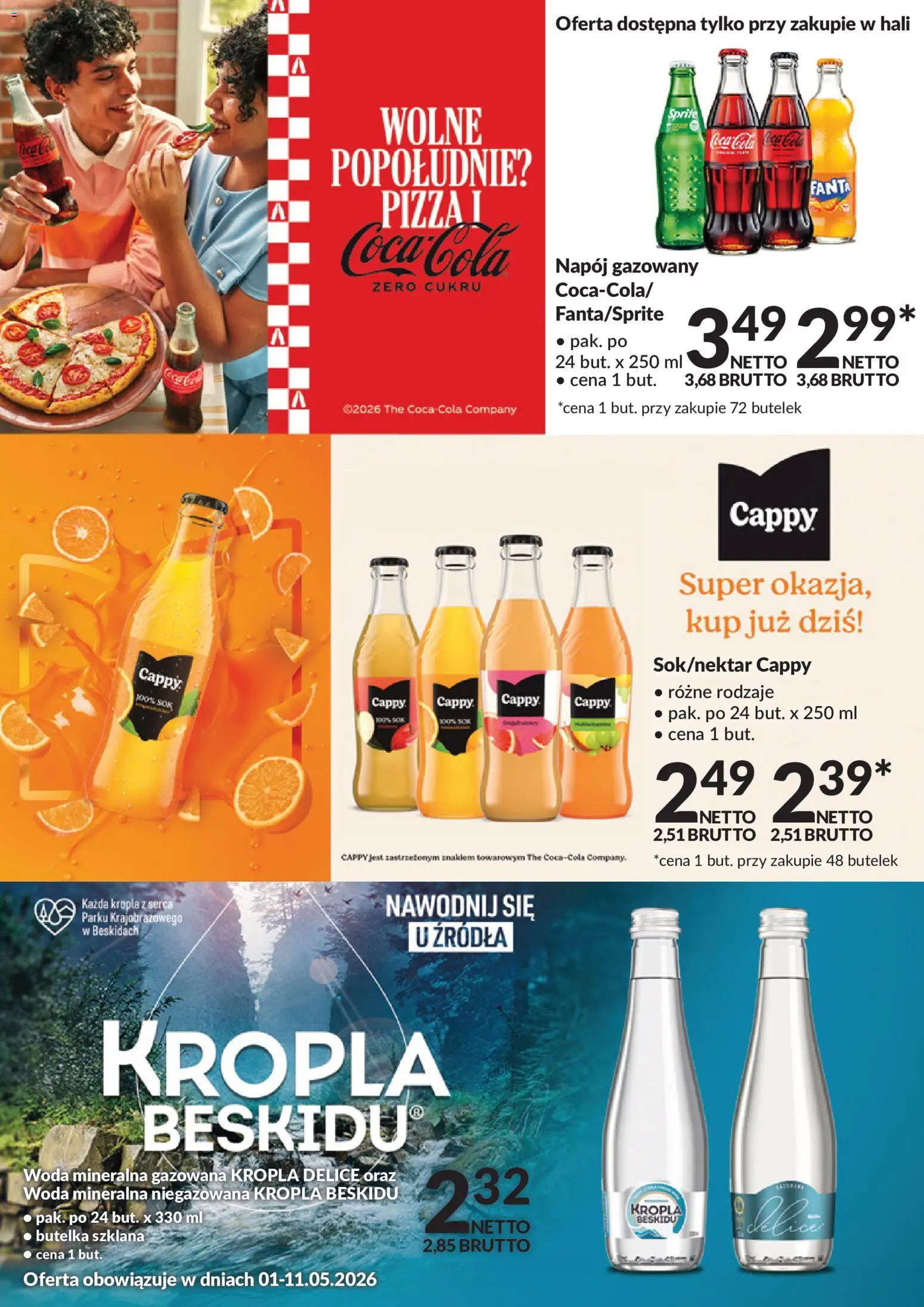 Pogląd gazetki "Makro gazetka - Coca-Cola" ze sklepu Makro ważnej od 01.05.2026