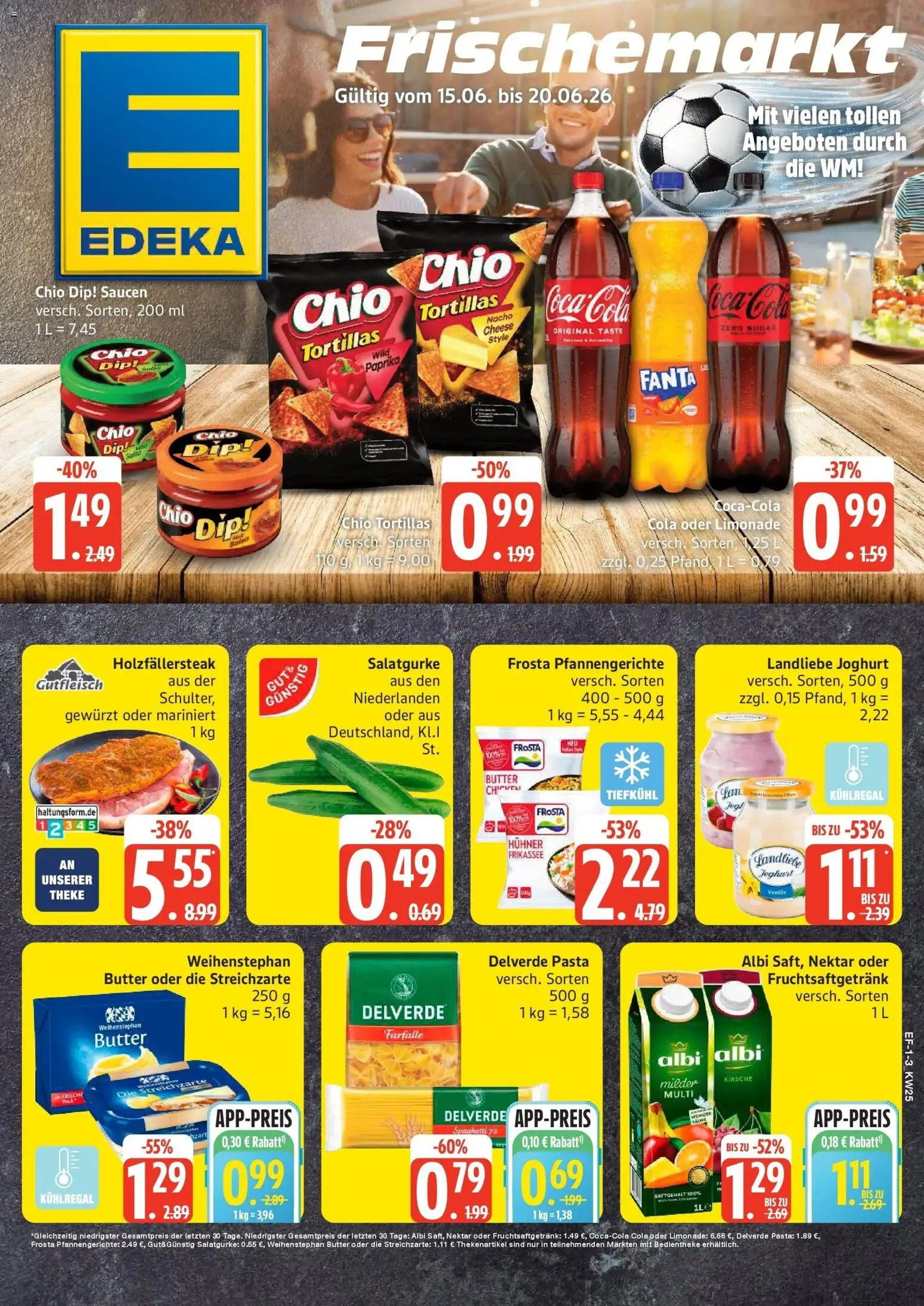 Vorschau von dem Prospekt des Geschäftes Edeka, gültig ab dem 14.06.2026
