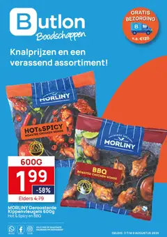 Voorbeeld van Butlon folder van winkel Butlon geldig vanaf 03-08-2026