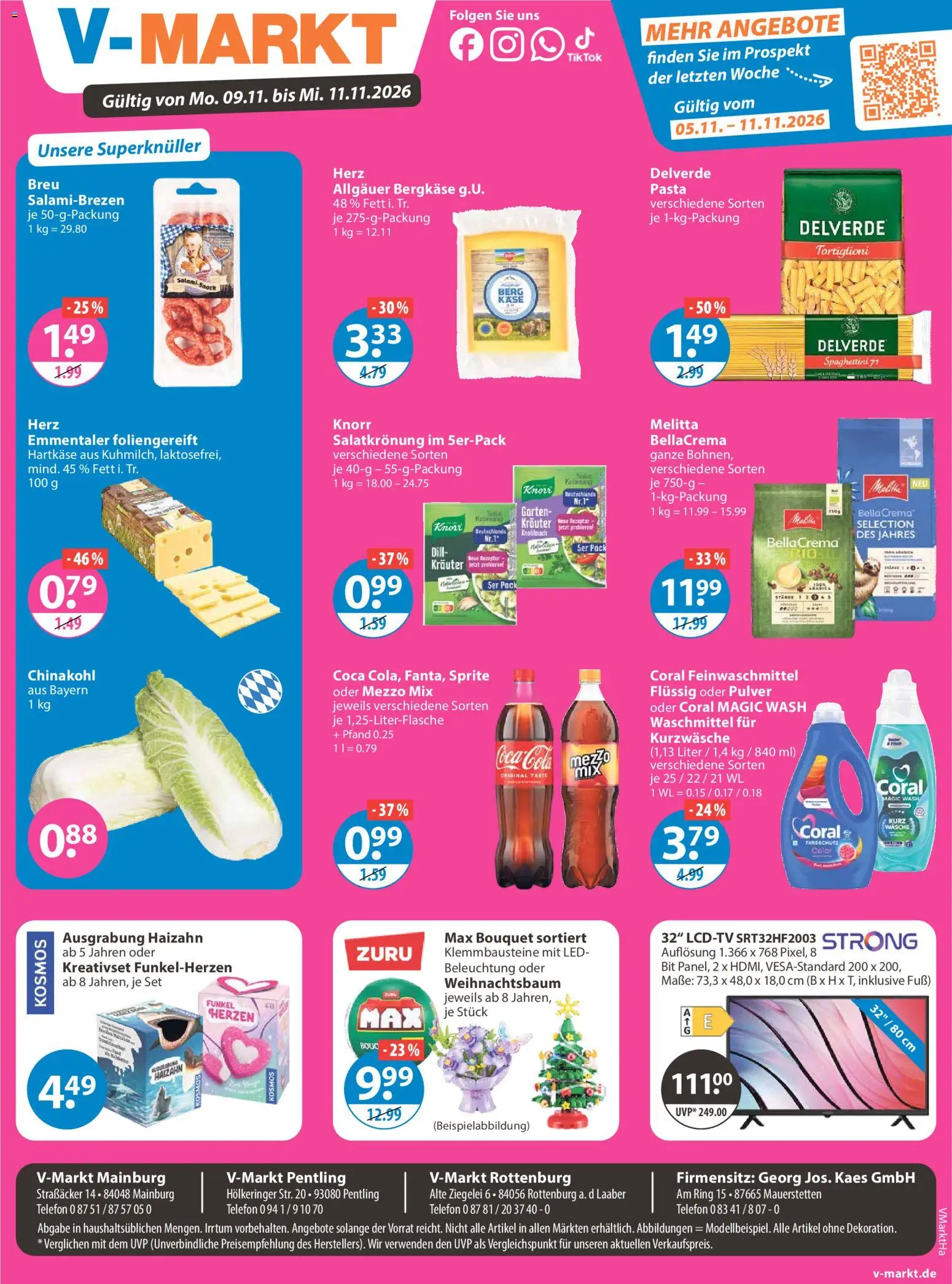 Vorschau von dem Prospekt des Geschäftes V-Markt, gültig ab dem 05.11.2026