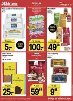 Eksempel på tilbudsavis Abc Lavpris - Tilbudsavis uge 42 fra butik Abc Lavpris gyldig fra 14/10/2026