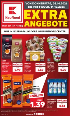 Vorschau von dem Prospekt des Geschäftes Kaufland, gültig ab dem 08.10.2026