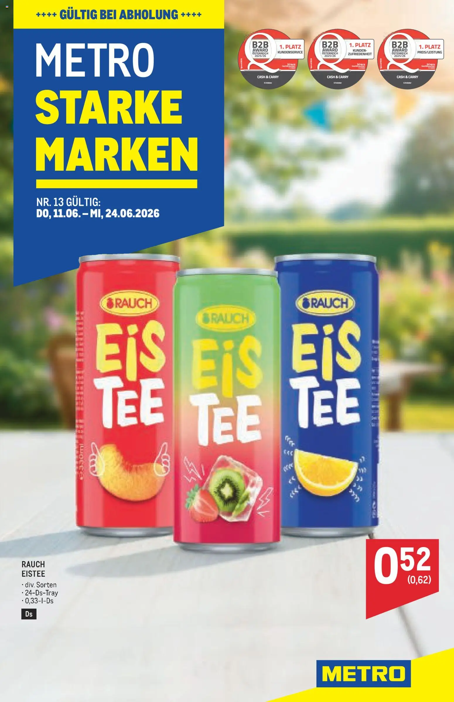 Vorschau der Angebote: Metro Metro angebote Starke Marken gültig ab 11.06.2026