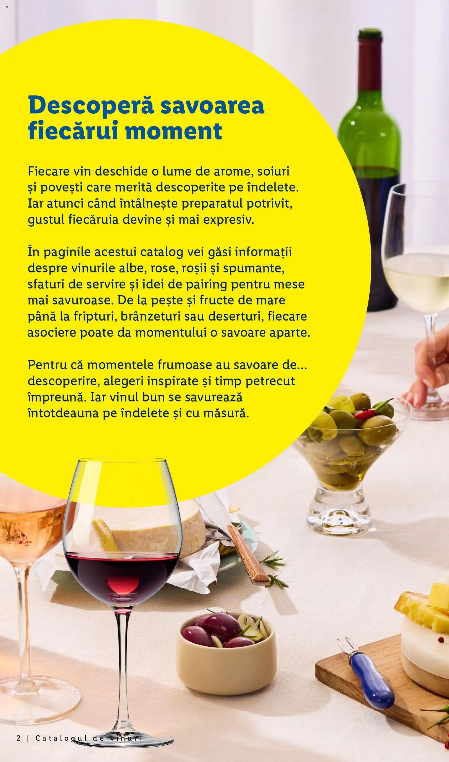 Previzualizarea de cataloage: Lidl Lidl Catalog De vinuri valabil de la 28.09.2026 - Vin, Fructe De Mare, Fructe, Pește, Roșii
