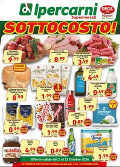 Anteprima dell'opuscolo Ipercarni volantino dal negozio Ipercarni valido da 02/10/2026