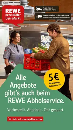 Vorschau von dem Prospekt des Geschäftes Rewe, gültig ab dem 21.06.2026
