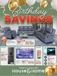Preview of House and Home flyer valid from 13/04/2026