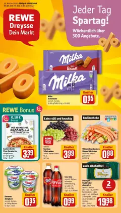 Vorschau von dem Prospekt des Geschäftes Rewe, gültig ab dem 17.08.2026