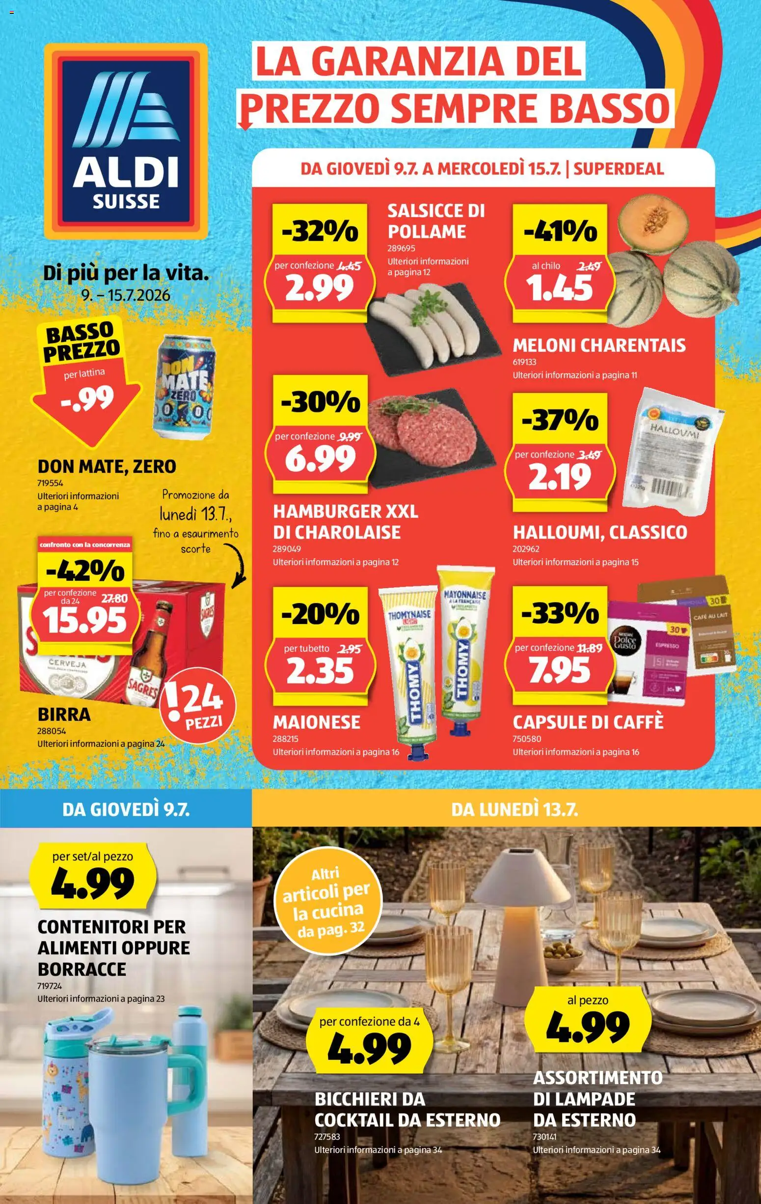 Vorschau des Merkblatts Aldi aktionen IT vom Shop Aldi gültig von 09.07.2026 bis 15.07.2026 - Mayonnaise