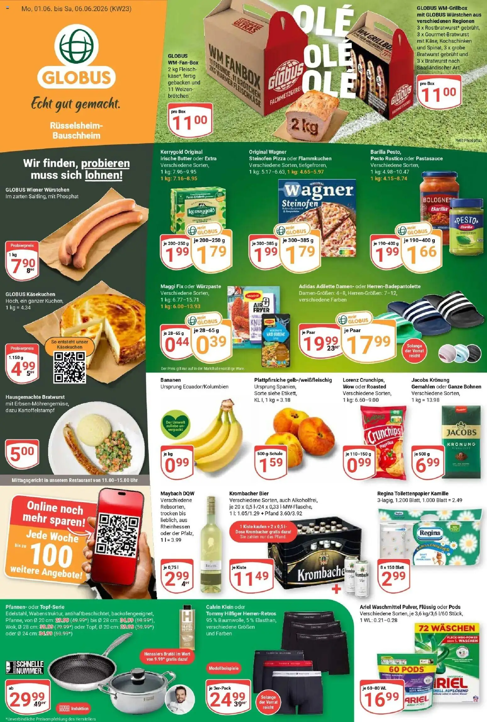 Vorschau von dem Prospekt des Geschäftes Globus, gültig ab dem 01.06.2026