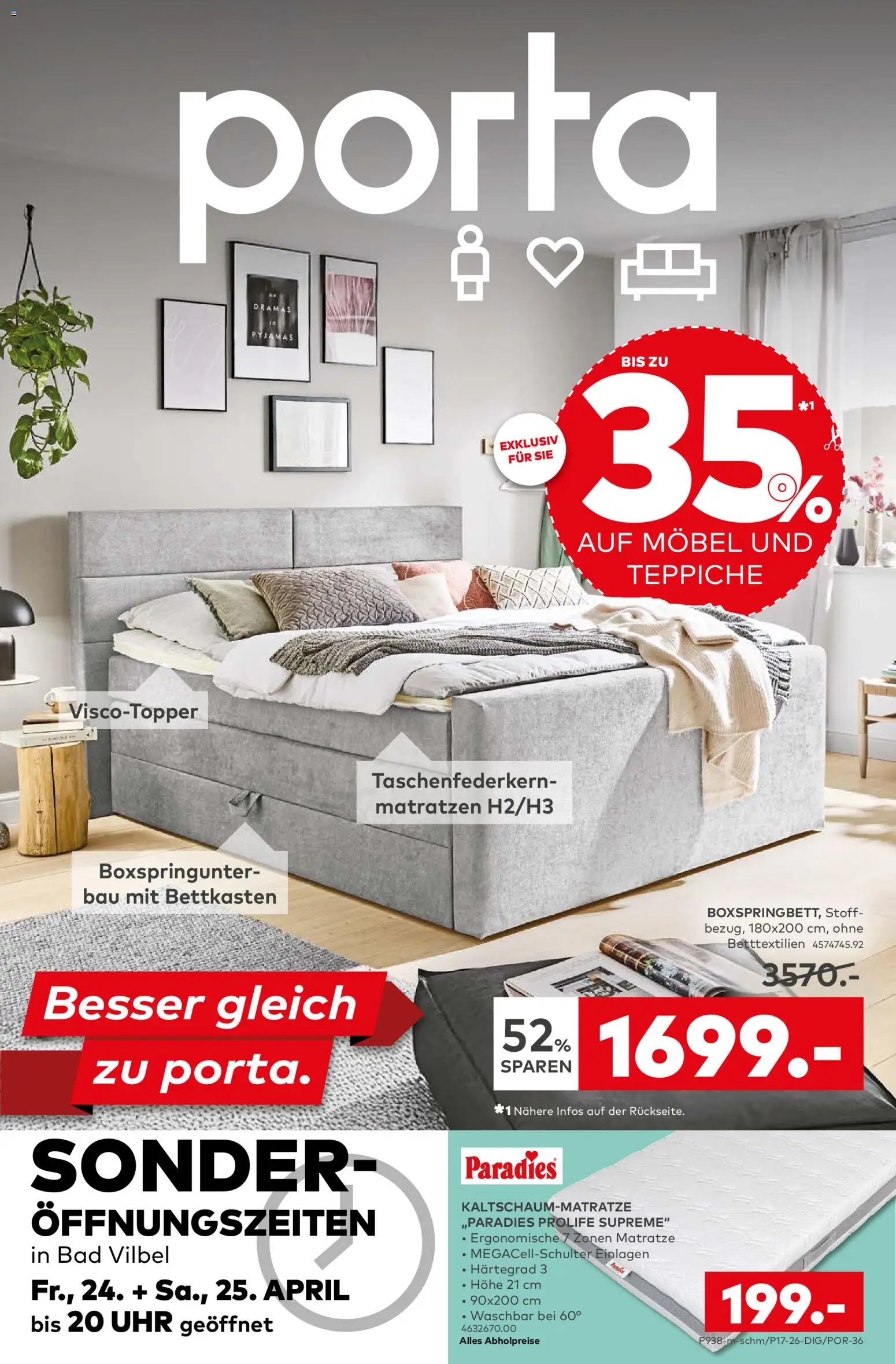 Vorschau von dem Prospekt des Geschäftes Porta!, gültig ab dem 13.04.2026