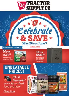 Preview of Tractor Supply weekly ads valid from 26.05.2026