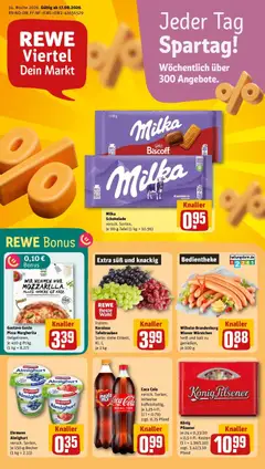 Vorschau von dem Prospekt des Geschäftes Rewe, gültig ab dem 17.08.2026