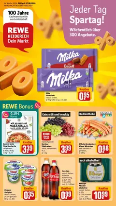 Vorschau von dem Prospekt des Geschäftes Rewe, gültig ab dem 17.08.2026