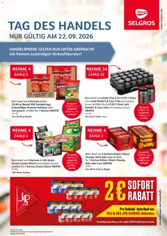 Vorschau von dem Prospekt des Geschäftes Selgros, gültig ab dem 22.09.2026