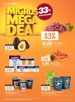 Vorschau des Merkblatts Migros aktionen FR vom Shop Migros gültig von 03.09.2026 bis 09.09.2026