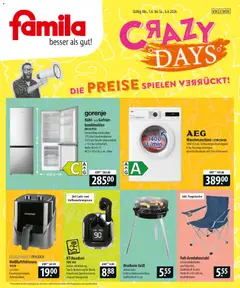 Vorschau von dem Prospekt des Geschäftes Famila, gültig ab dem 01.06.2026