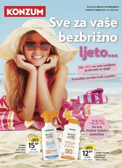 Pregled letka Konzum Katalog trgovine Konzum vrijedi od 11.05.2026