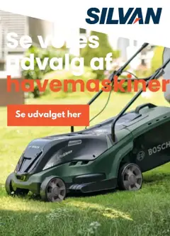 Silvan Produkttilbudsavis - Havemaskiner gyldig fra 06/07/2026