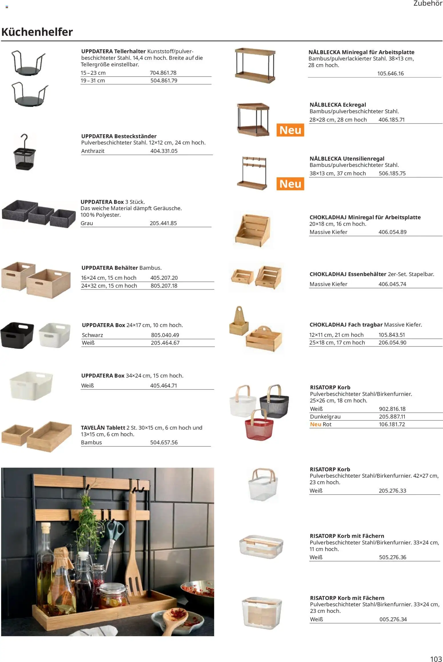 Vorschau von dem Prospekt des Geschäftes Ikea, gültig ab dem 16.09.2026 - Korb, Box, Eckregal