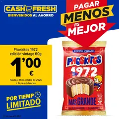 Vista previa del folleto de la tienda Cash Fresh válido desde el 11/10/2026 